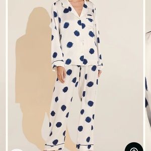 Eberjey Inez silk pajama set